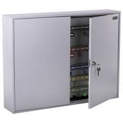 Шкафчик (Ключница) на 300 ключей BRAUBERG, 730х550х140 мм, с замком, +300 брелоков, серый, 290341 Шкафчик (Ключница) на 300 ключей BRAUBERG, 730х550х140 мм, с замком, +300 брелоков, серый, 290341 - фото 5