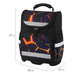 Ранец ЮНЛАНДИЯ WISE, 1 отделение, 3 кармана, устойчивое дно, Volcano split, 37х29х15 см, 273162 Ранец ЮНЛАНДИЯ WISE, 1 отделение, 3 кармана, устойчивое дно, Volcano split, 37х29х15 см, 273162 - фото 9