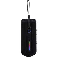 Колонка портативная влагозащищенная KAIGO (КАЙГО) BT16T, 10 Вт, Bluetooth, Micro SD, AUX, RGB, TWS, IPX7, черная, 514225 - фото 3