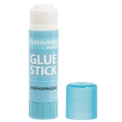 Клей-карандаш в пастельном корпусе BRAUBERG PASTEL, 15 г, PVP-основа, ассорти, 271249 - фото 5