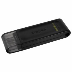 Флеш-диск 256 GB KINGSTON DataTraveler 70, разъем Type-C 3.2, черный, DT70/256GB Флеш-диск 256 GB KINGSTON DataTraveler 70, разъем Type-C 3.2, черный, DT70/256GB - фото 3