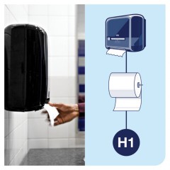 Полотенца бумажные рулонные 280 м, TORK Matic (Система H1) UNIVERSAL, КОМПЛЕКТ 6 рулонов, 290100 Полотенца бумажные рулонные 280 м, TORK Matic (Система H1) UNIVERSAL, КОМПЛЕКТ 6 рулонов, 290100 - фото 11