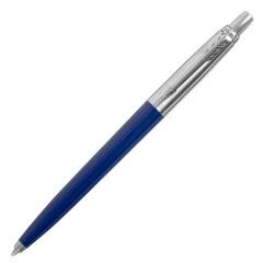 Ручка шариковая PARKER "Jotter Plastic CT", корпус синий, ежедневник А5 синий, пакет, 880896 - фото 2
