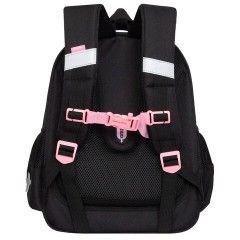 Ранец GRIZZLY анатомическая спинка, c брелоком, для девочек, "YUMMY", 36х28х20 см, RAz-586-14/1 Ранец GRIZZLY анатомическая спинка, c брелоком, для девочек, "YUMMY", 36х28х20 см, RAz-586-14/1 - фото 3