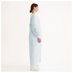 Халат хирургический стерильный 140 см, 52-54 р., манжета, спанбонд 25 г/м2, ГЕКСА, голубой Халат хирургический стерильный 140 см, 52-54 р., манжета, спанбонд 25 г/м2, ГЕКСА, голубой - фото 12