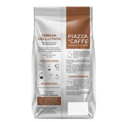 Кофе в зернах PIAZZA DEL CAFFE "Crema Vellutata" 1 кг, 1367-06 - фото 3