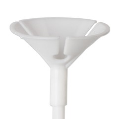 Держатели для воздушных шаров (палочки 40 см + розетки) ЗОЛОТАЯ СКАЗКА, КОМПЛЕКТ 50 штук, белые, 591097 - фото 3