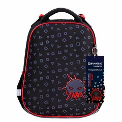 Ранец BRAUBERG LUMINOUS, 2 отделения, с брелоком, "Danger", СВЕТЯЩИЙСЯ РИСУНОК, 38х29х16 см, 272069 Ранец BRAUBERG LUMINOUS, 2 отделения, с брелоком, "Danger", СВЕТЯЩИЙСЯ РИСУНОК, 38х29х16 см, 272069 - фото 8