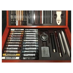 Набор художественный KOH-I-NOOR "Gioconda", 52 предмета, деревянный ящик, 8896000001DK - фото 3