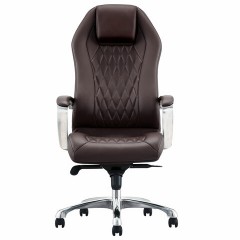 Кресло BRABIX PREMIUM ''Aurus EX-705'', мультиблок, алюминий, экокожа, коричневое, 532929 Кресло BRABIX PREMIUM ''Aurus EX-705'', мультиблок, алюминий, экокожа, коричневое, 532929 - фото 3