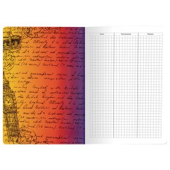 Тетрадь-словарь для записи английских слов, А5, 60 л., КОЖЗАМ, сшивка, клетка, "World", BRAUBERG, 404038 - фото 3