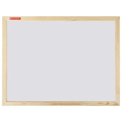 Доска магнитно-маркерная 45х60 см, деревянная рамка, BRAUBERG "Wood", 238794