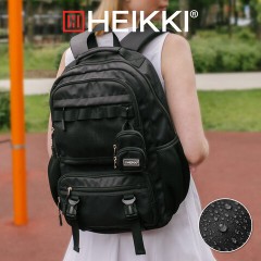 Рюкзак HEIKKI FUSION (ХЕЙКИ) универсальный, отделение для ноутбука, с КОШЕЛЬКОМ, черный, 44х31х14 см, 273864 - фото 23