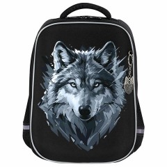 Ранец BRAUBERG LIGHT, 1 отделение, с брелком, Gray wolf, 36х26х13 см, 273111 Ранец BRAUBERG LIGHT, 1 отделение, с брелком, Gray wolf, 36х26х13 см, 273111 - фото 2
