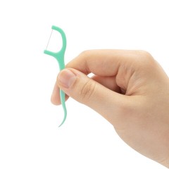 Зубочистки-флоссеры с зубной нитью "150 шт. + 5 шт. в подарок!", ВКУС МЯТЫ, зиплок-пакет, LAIMA DENT, 609403 - фото 8