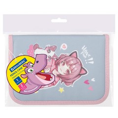 Пенал BRAUBERG, 1 отделение, 2 откидные планки, полиэстер, 21х14 см, "Anime friends", 272319 Пенал BRAUBERG, 1 отделение, 2 откидные планки, полиэстер, 21х14 см, "Anime friends", 272319 - фото 8