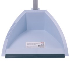 Совок VILEDA PROFESSIONAL с длинной ручкой 85 см, ширина 22 см, зубцы для очистки щеток, резиновая кромка, 146349 - фото 6