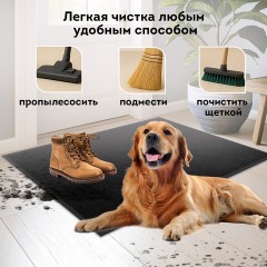 Коврик придверный 90х150 см, ЧЕРНЫЙ, влаго-грязезащитный, 430 г/м2, ребристый, ЛЮБАША СТАНДАРТ, 701038 Коврик придверный 90х150 см, ЧЕРНЫЙ, влаго-грязезащитный, 430 г/м2, ребристый, ЛЮБАША СТАНДАРТ, 701038 - фото 11