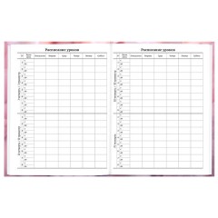 Дневник 5-11 класс 48 л., твердый, BRAUBERG, матовая ламинация, с подсказом, "Пушистые Сердечки", 107611 - фото 7