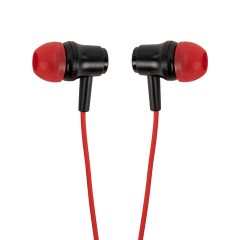 Наушники проводные внутриканальные с микрофоном SONNEN EP-H47RB, 1,1 м, красные/черные, 514129 - фото 7