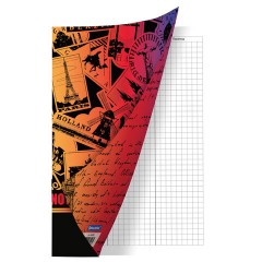 Тетрадь-словарь для записи английских слов, А5, 60 л., КОЖЗАМ, сшивка, клетка, "World", BRAUBERG, 404038 - фото 6