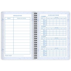 Дневник для музыкальной школы 48 листов, гребень, пластиковая обложка, картон, BRAUBERG, "МИКС", 107519 - фото 8