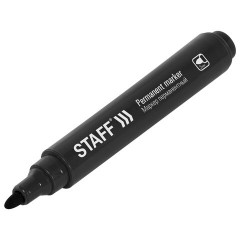 Маркер перманентный STAFF "Basic Budget PM-125", ЧЕРНЫЙ, КОМПЛЕКТ 3 штуки, наконечник 3 мм, 880597 Маркер перманентный STAFF "Basic Budget PM-125", ЧЕРНЫЙ, КОМПЛЕКТ 3 штуки, наконечник 3 мм, 880597 - фото 5