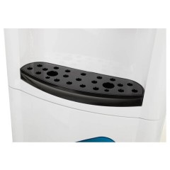 Водораздатчик-кулер БЕЗ НАГРЕВА И ОХЛАЖДЕНИЯ, AQUA WORK 0.7-LWR, напольный, шкаф, 2 крана, белый, 23211 - фото 4