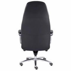 Кресло офисное "EPIK" A-181-G, мультиблок, натуральная кожа, черное - фото 6