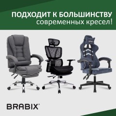 Газлифт прочный BRABIX HD-100 короткий, черный, в открытом виде 346 мм, d 50 мм, класс 4, 533075 - фото 10