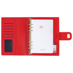 Ежедневник-органайзер недатированный B5 167х240 мм BRAUBERG "Nova", под кожу, 160 л., красный, 116203 - фото 2