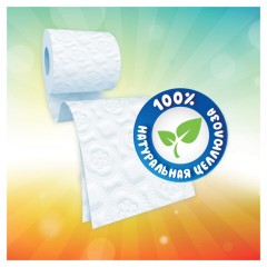 Бумага туалетная бытовая, спайка 32 шт., 2-слойная (32х14,8 м), FAMILIA COMFORT, белая, 5085067 - фото 3