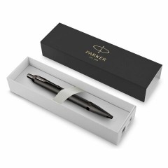Ручка шариковая PARKER "IM Professionals Monochrome Titanium", корпус темно-серый, сталь, синяя, 2172961 Ручка шариковая PARKER "IM Professionals Monochrome Titanium", корпус темно-серый, сталь, синяя, 2172961 - фото 3