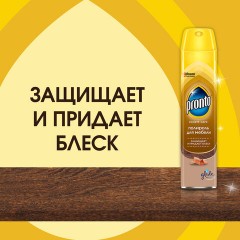 Полироль для мебели и деревянных поверхностей 250 мл, PRONTO (Пронто), аэрозоль, 864905 Полироль для мебели и деревянных поверхностей 250 мл, PRONTO (Пронто), аэрозоль, 864905 - фото 9