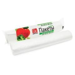 Пакеты фасовочные универсальные в рулоне, ПНД, 25х40 см, 5 л, 100 шт., GRIFON, 101-040 - фото 2