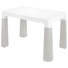 Стол детский + стул BRABIX KIDS CS-003, 2-7 лет, пластик белый + серый, 533292 - фото 3