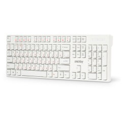Клавиатура проводная SMARTBUY ONE 238, USB, 104 клавиши, белый, SBK-238U-W - фото 2