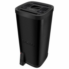 Колонка портативная SVEN PS-950, 160 Вт, TWS, Bluetooth, FM, USB, microSD, LED-дисплей, черная, SV-022396 Колонка портативная SVEN PS-950, 160 Вт, TWS, Bluetooth, FM, USB, microSD, LED-дисплей, черная, SV-022396 - фото 4