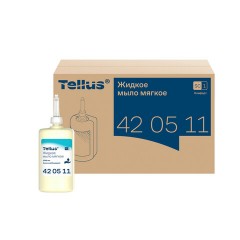 Картридж с жидким мылом одноразовый Tellus/TORK (Система S1) Advanced, 1 л, мягкое, 420511 - фото 6