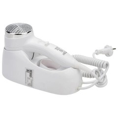 Фен для волос настенный KSITEX F-1400 WC, 1400 Вт, пластик/металл, 2 скорости, белый - фото 6
