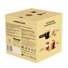 Кофе в капсулах LEBO "Americano" для кофемашин Dolce Gusto, 16 порций Кофе в капсулах LEBO "Americano" для кофемашин Dolce Gusto, 16 порций - фото 2