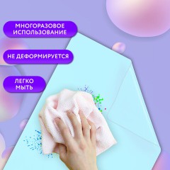 Настольное покрытие BRAUBERG для труда и творческих занятий, силикон, мятное, 30х40 см, 273613 - фото 9