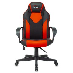 Кресло компьютерное BRABIX "Game GM-017", экокожа/ткань, черное/красное, 532642, GM-017_532642 Кресло компьютерное BRABIX "Game GM-017", экокожа/ткань, черное/красное, 532642, GM-017_532642 - фото 4