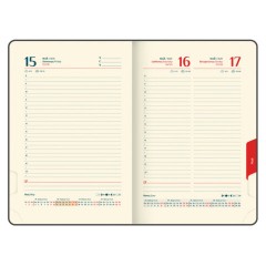 Ежедневник датированный 2026 А5 148х218 мм, GALANT "Infinity Gold", под кожу, темно-зеленый, 117504 - фото 13