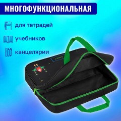 Папка на молнии с ручками BRAUBERG А4, 1 отделение, полиэстер, 80 мм, "Space strike", 273306 Папка на молнии с ручками BRAUBERG А4, 1 отделение, полиэстер, 80 мм, "Space strike", 273306 - фото 13