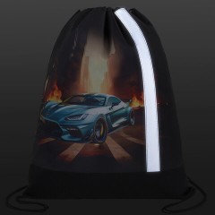 Мешок для обуви ЮНЛАНДИЯ, плотный, светоотражающая полоса, 46х36 см, "Fire car", 272411 Мешок для обуви ЮНЛАНДИЯ, плотный, светоотражающая полоса, 46х36 см, "Fire car", 272411 - фото 4