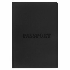 Обложка для паспорта, мягкий полиуретан, "PASSPORT", черная, STAFF, 238407 Обложка для паспорта, мягкий полиуретан, "PASSPORT", черная, STAFF, 238407 - фото 2