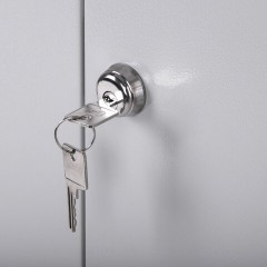Шкафчик (Ключница) на 300 ключей BRAUBERG, 730х550х140 мм, с замком, +300 брелоков, серый, 290341 Шкафчик (Ключница) на 300 ключей BRAUBERG, 730х550х140 мм, с замком, +300 брелоков, серый, 290341 - фото 6