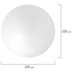 Шары из пенопласта, 100 мм, 4 шт., ОСТРОВ СОКРОВИЩ, 665369 - фото 4