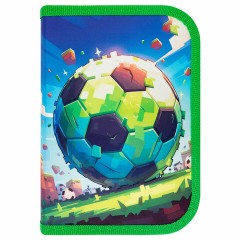 Пенал ПИФАГОР, 1 отделение, 1 откидная планка, полиэстер, 19х13 см, "Football match", 273476 Пенал ПИФАГОР, 1 отделение, 1 откидная планка, полиэстер, 19х13 см, "Football match", 273476 - фото 2